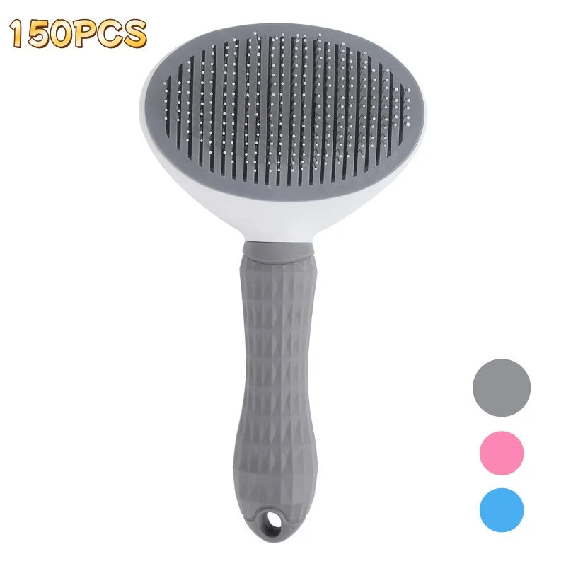 Self-Cleaning Slicker Brush