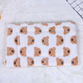 Bear Print Pet Blanket