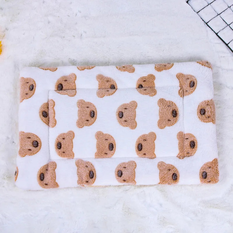 Bear Print Pet Blanket