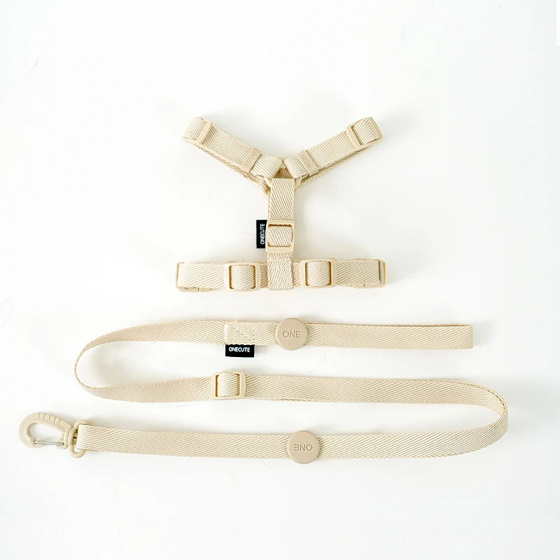 Pastel Harness, Collar & Lead Set