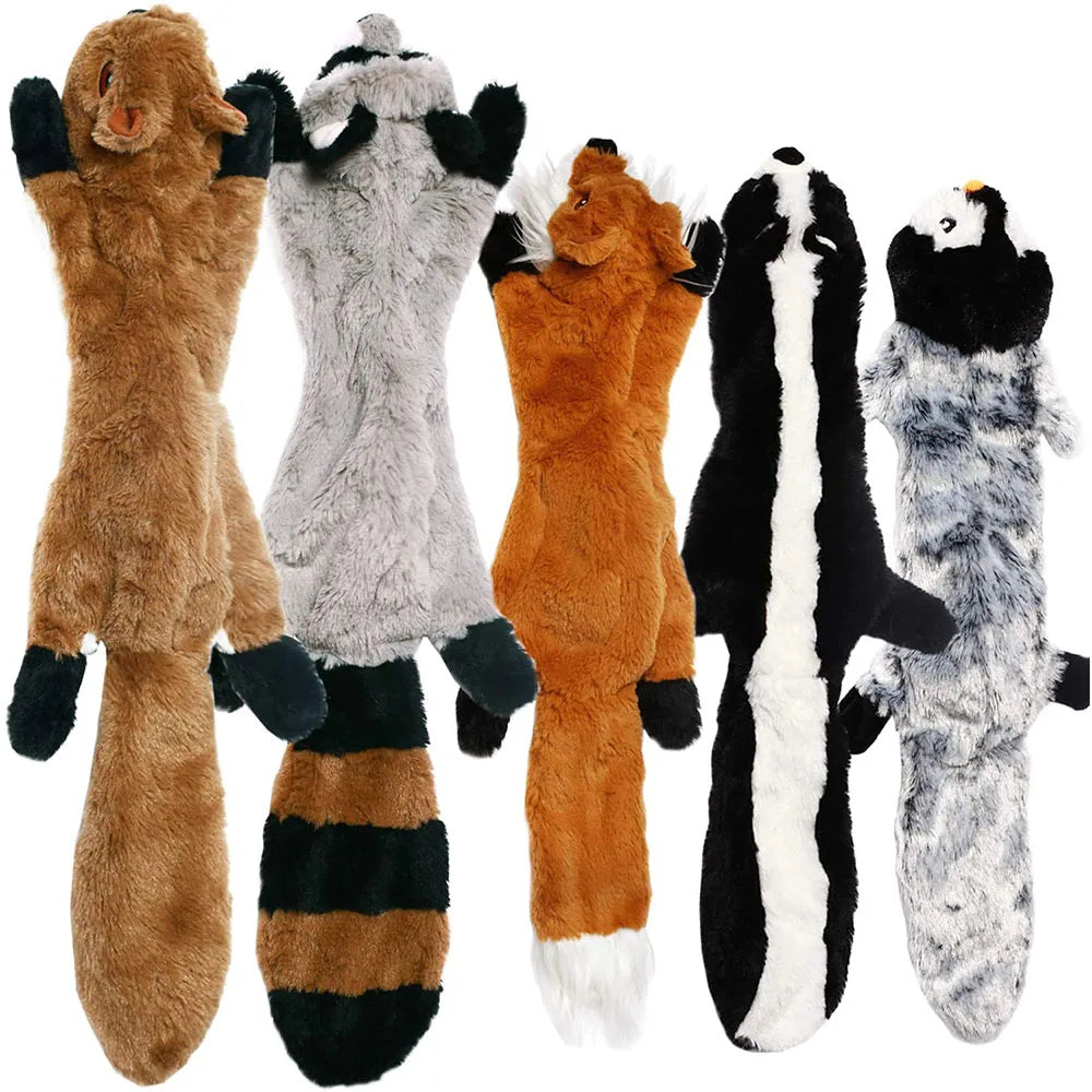 Stuffing-Free Crinkle Animal Toy
