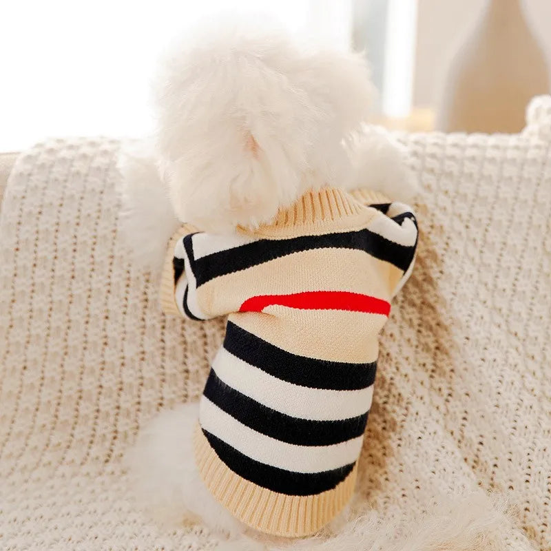 Striped Knit Cardigan