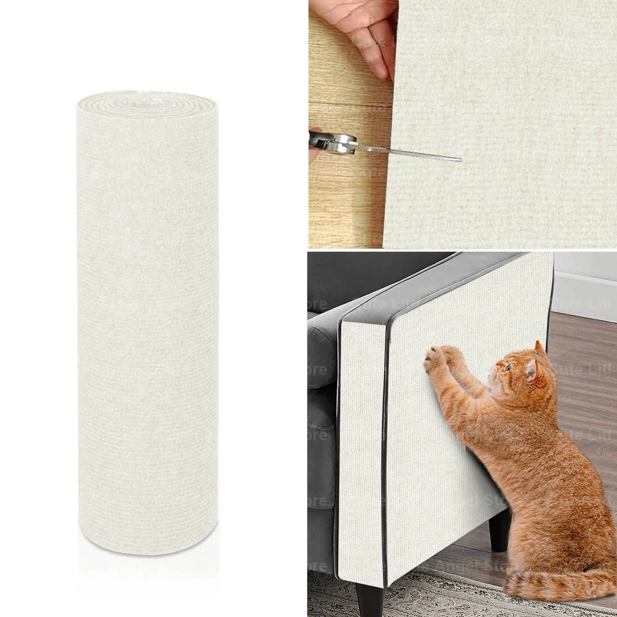 Self-Adhesive Sisal Scratch Pad