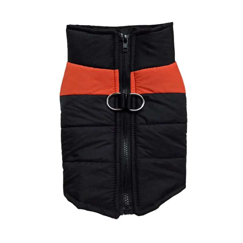 Padded Winter Vest for Large Dogs