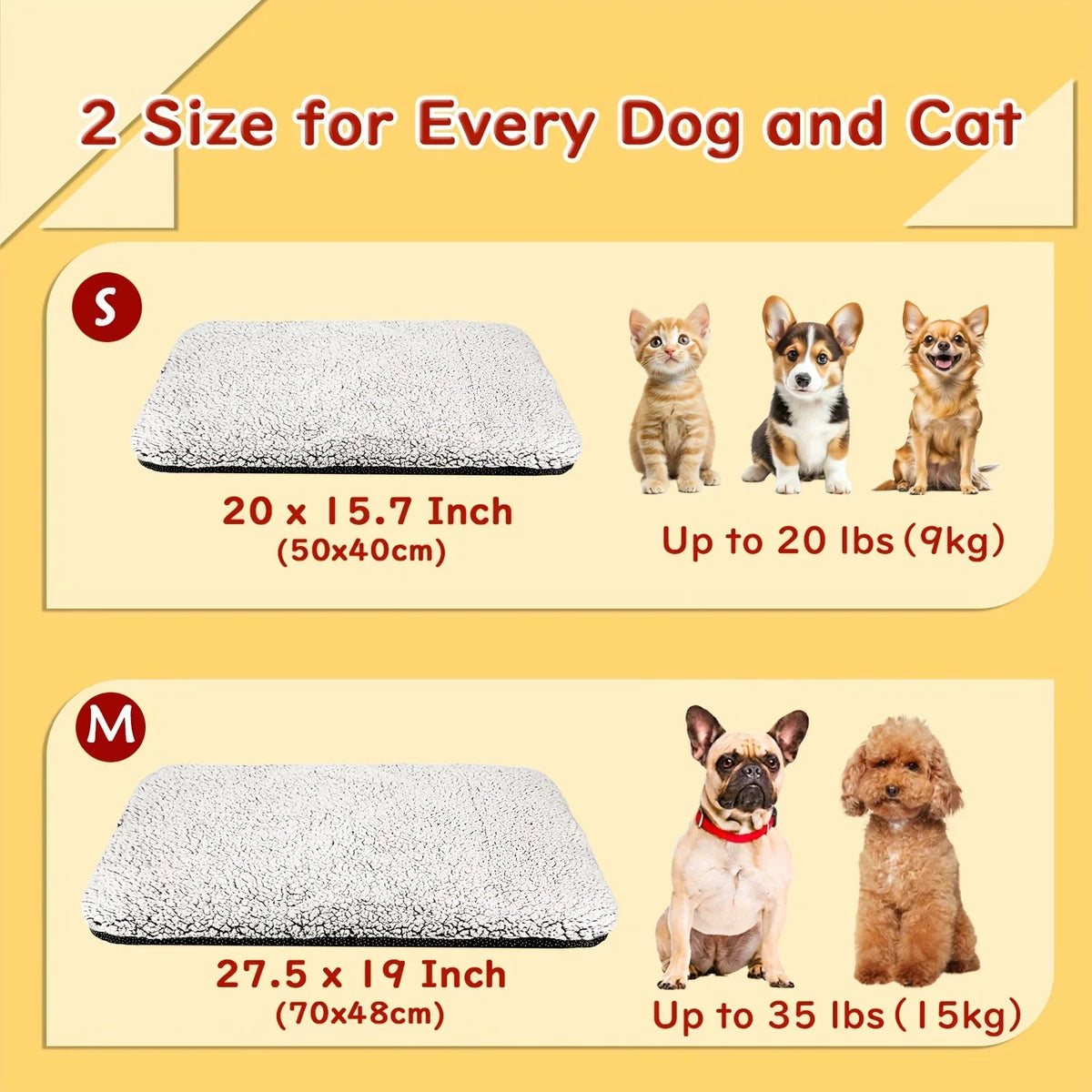 Self-Warming Thermal Pet Pad