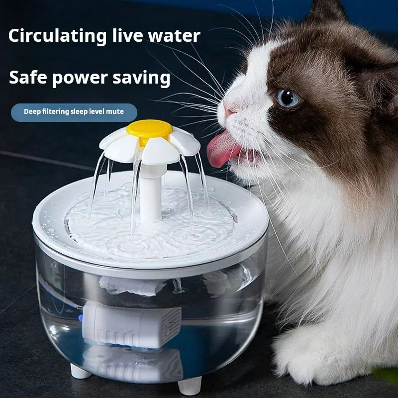 Quiet 1.2L USB Water Fountain