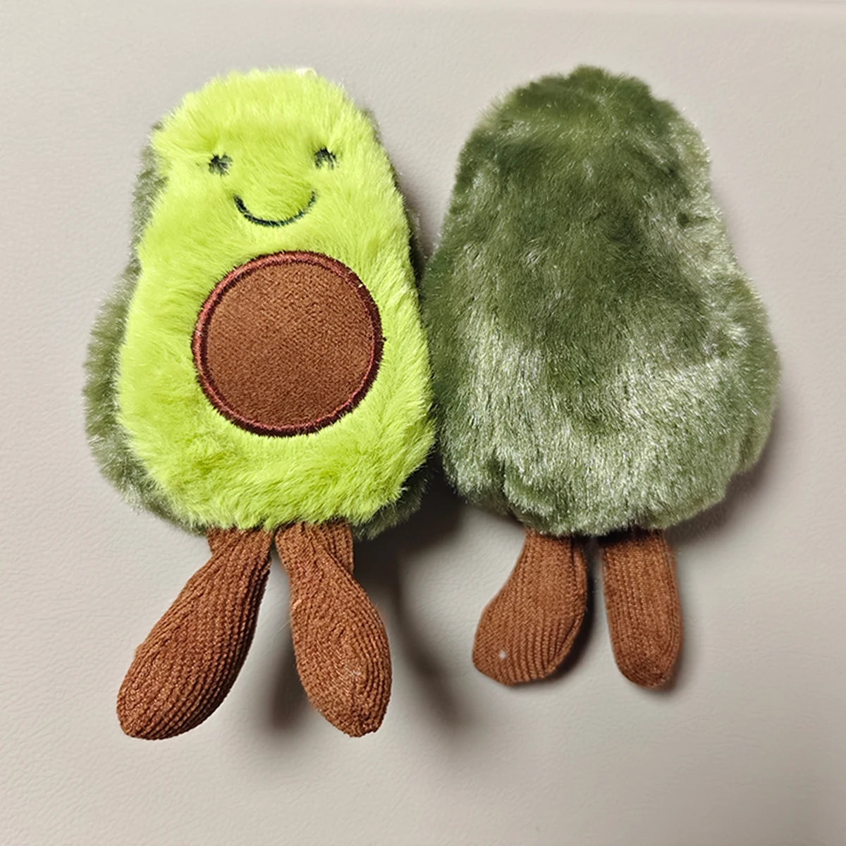 Avocado Squeaky Plush Toy