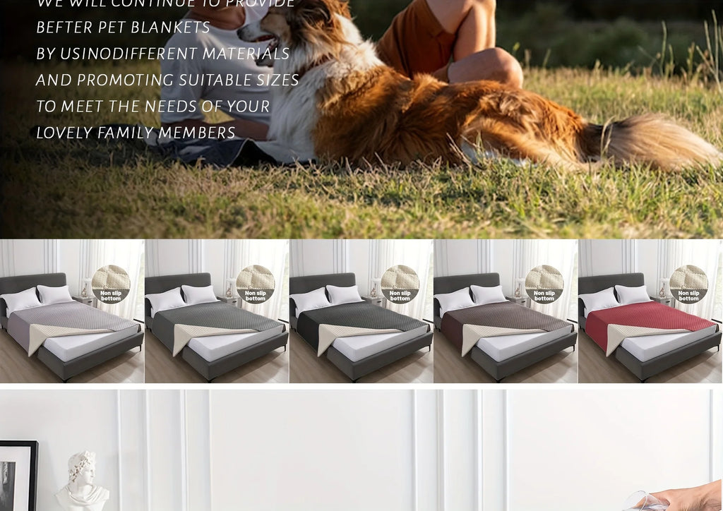 Non-Slip Sofa & Bed Protector