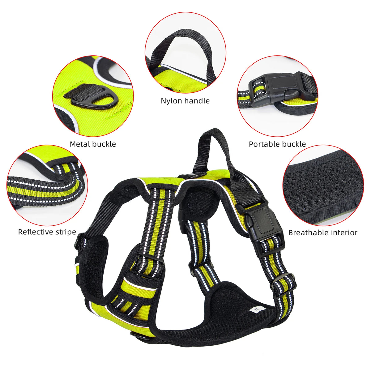 Adjustable Harness with Handle