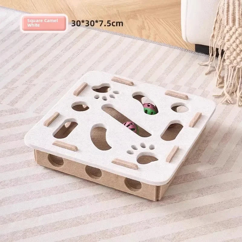 Felt Puzzle Box with Play Balls