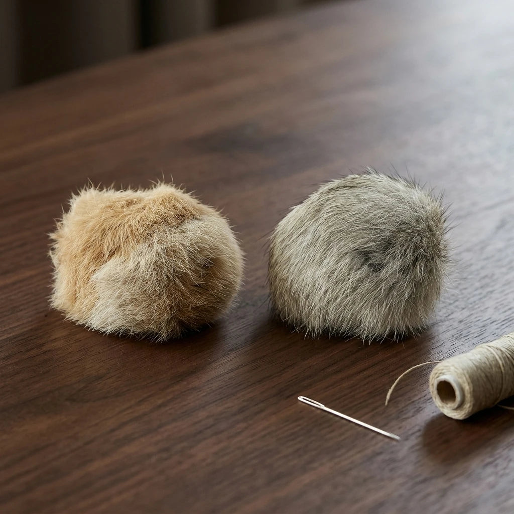 Fluffy Catnip Fur Balls