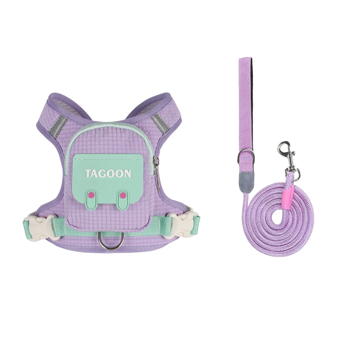 Mini Backpack Harness & Lead
