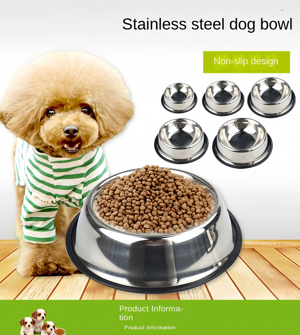 Classic Stainless Steel Bowl (6 Sizes)