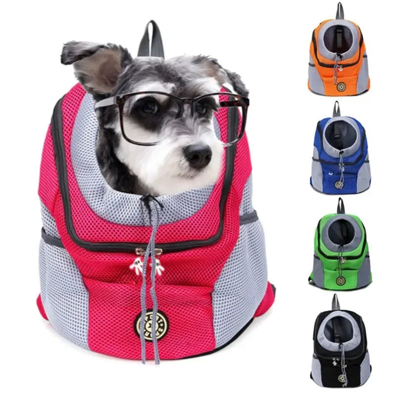 Double-Shoulder Mesh Backpack Carrier
