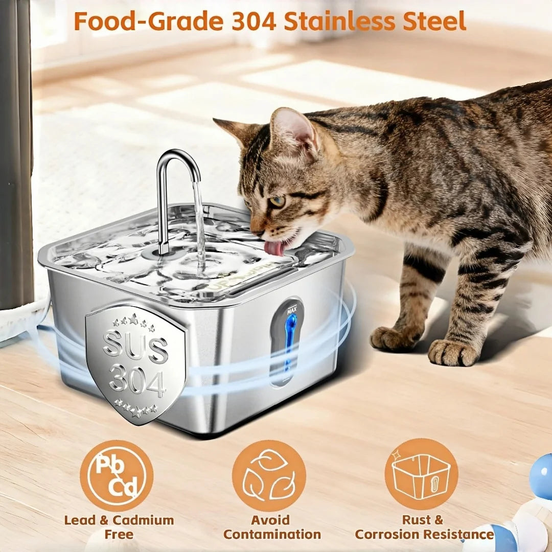 Large Stainless Fountain (2.2L–4L)
