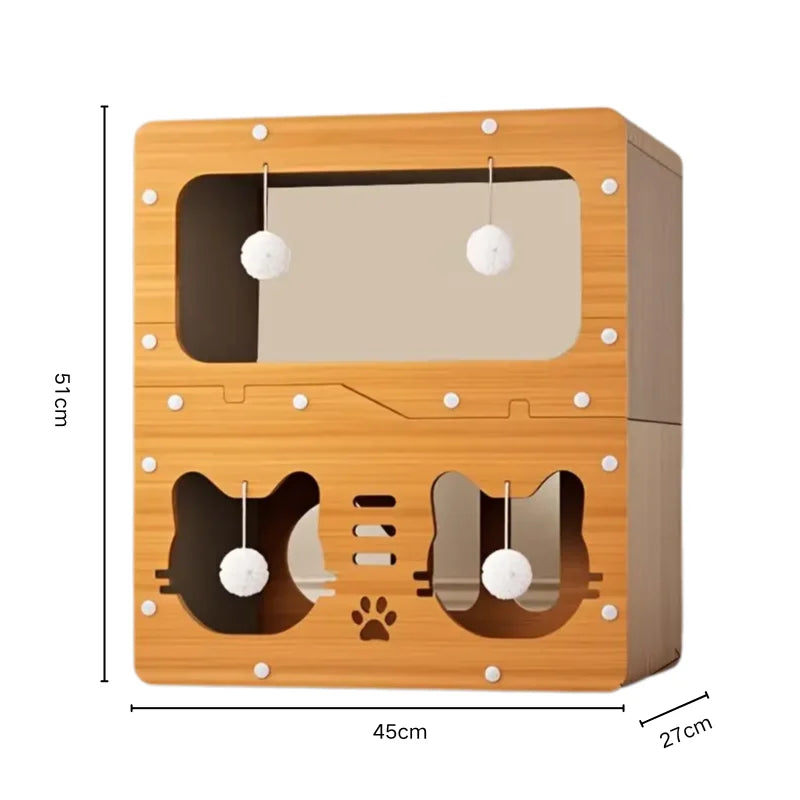 2-in-1 Vertical & Flat Scratcher