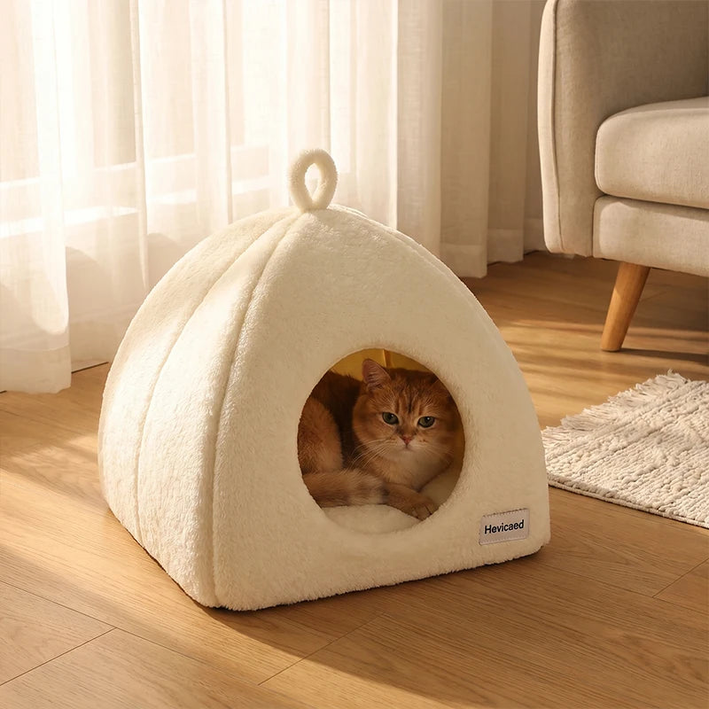 Triangle Cat Cave Bed