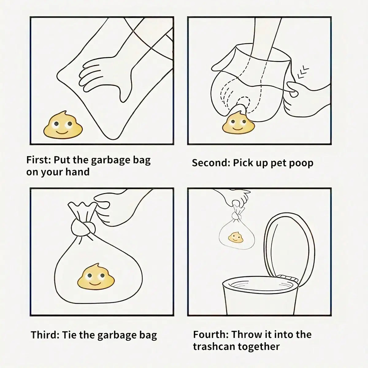 Extra-Thick Poo Bag Rolls