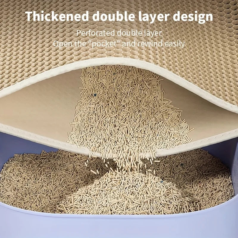 Large Honeycomb Litter Trapper Mat