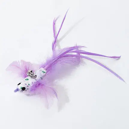 Suction Cup Feather Wand