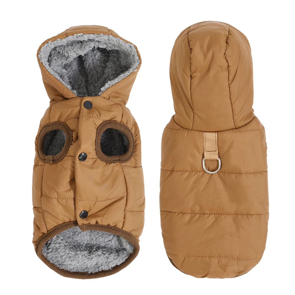 Fleece-Lined Parka with D-Ring
