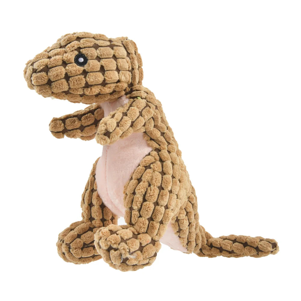 Squeaky Plush Dinosaur