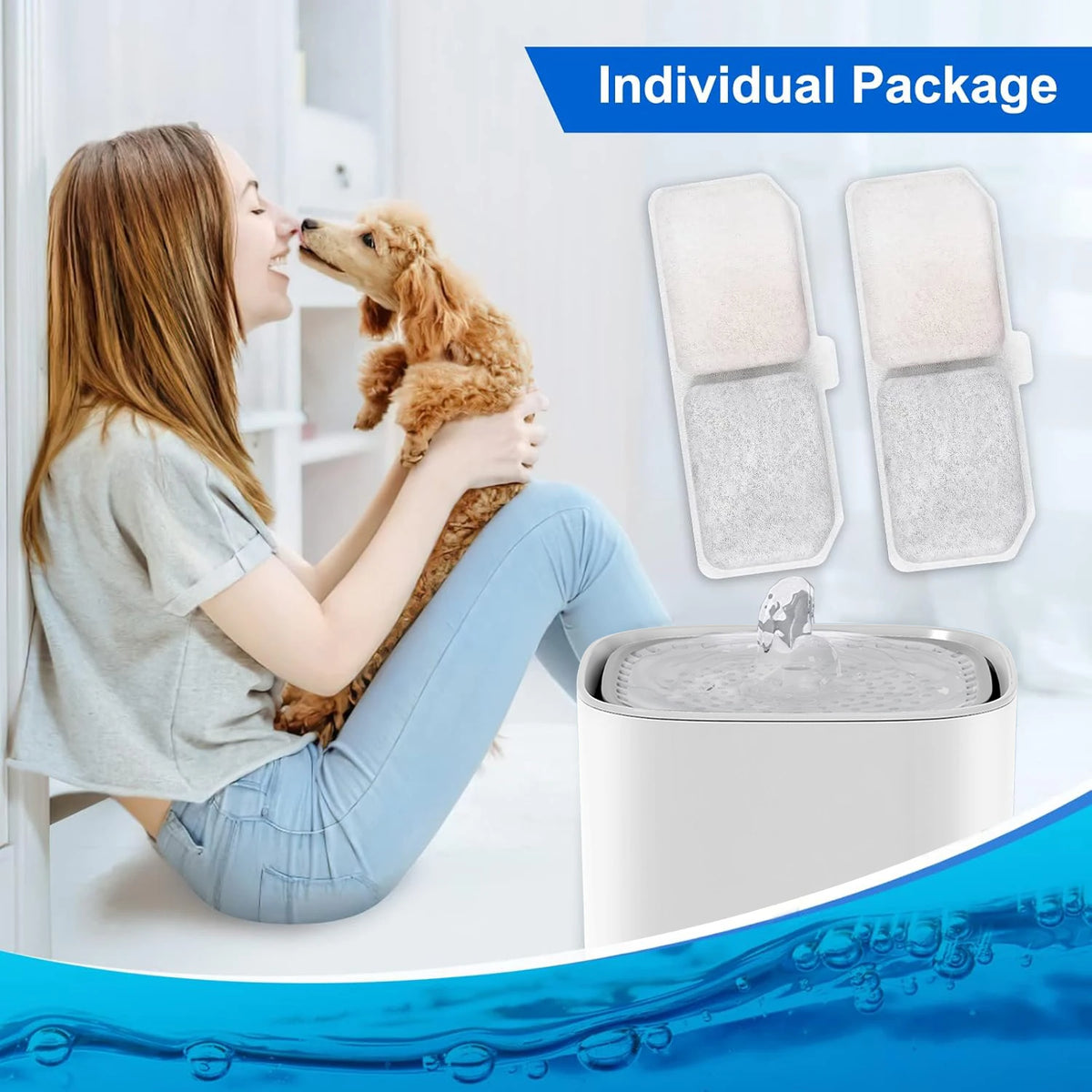 Replacement Fountain Filters (8 or 12)