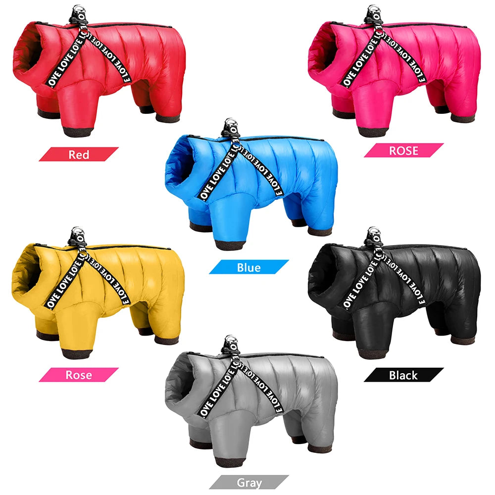 Thermal Waterproof Dog Jumpsuit