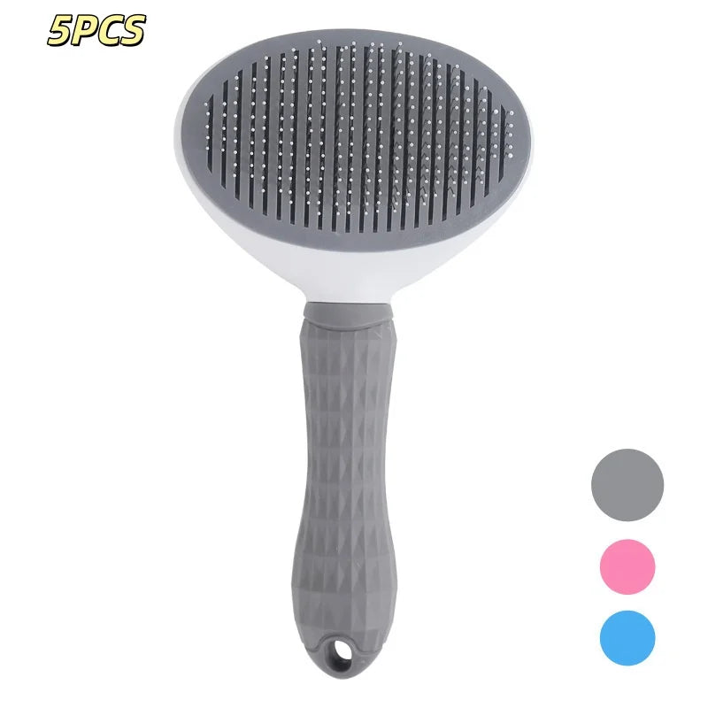 Self-Cleaning Slicker Brush