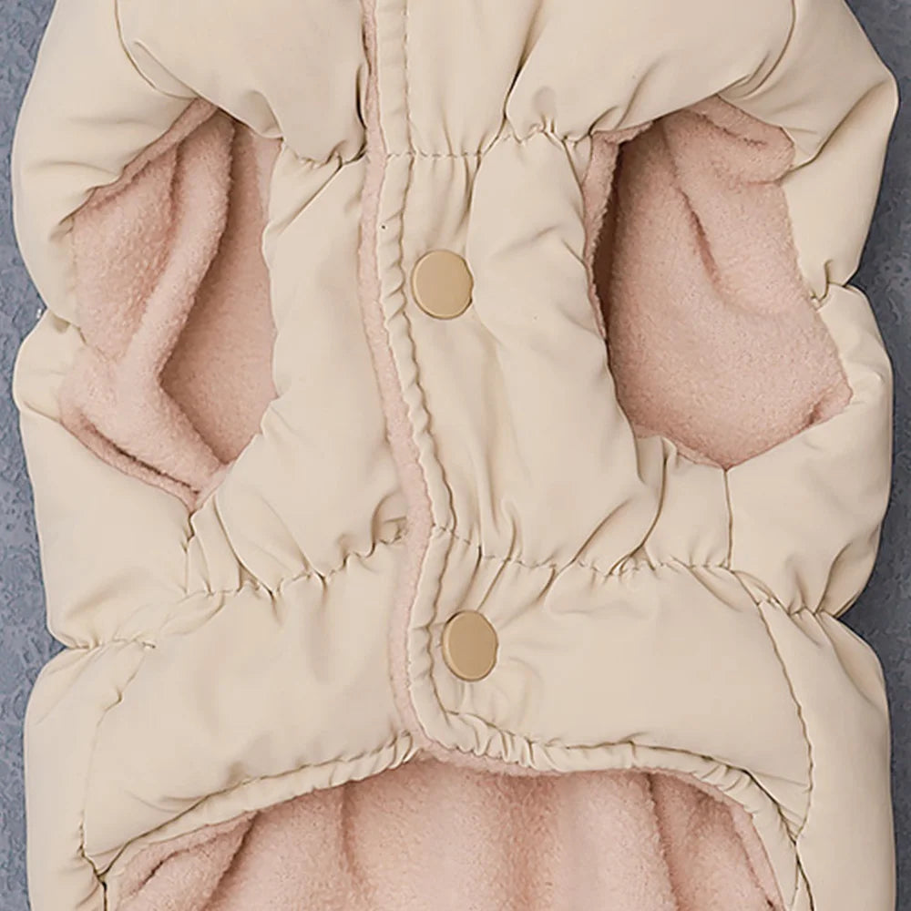 Padded Winter Puffer Coat