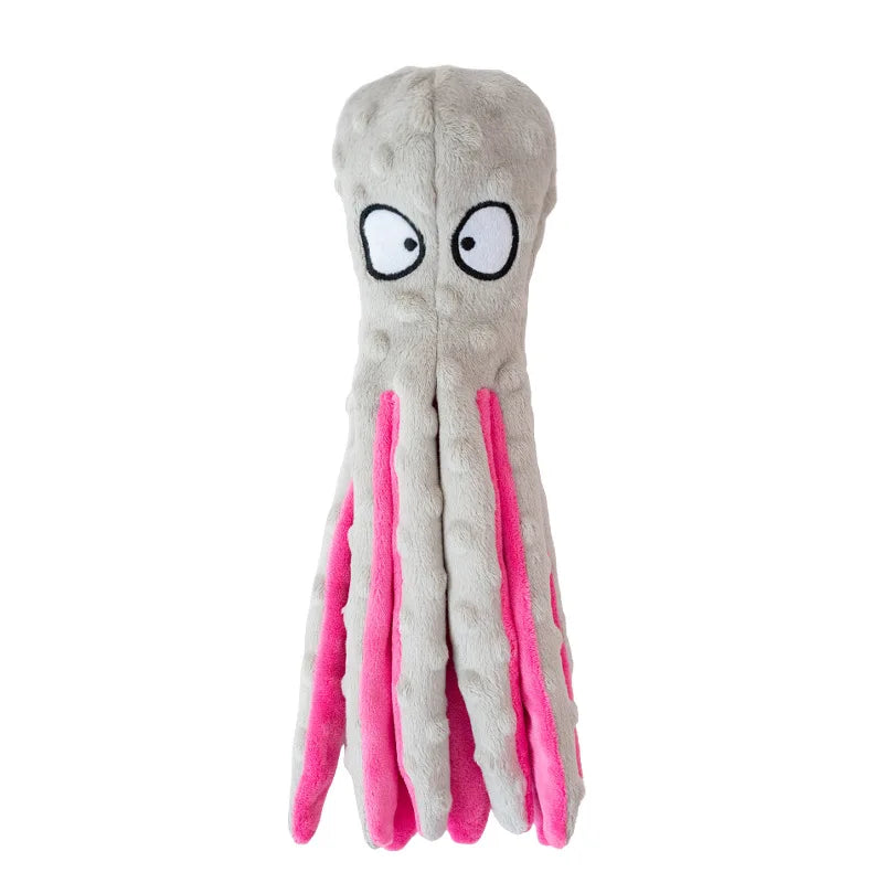 Crinkle Octopus Squeaky Plush