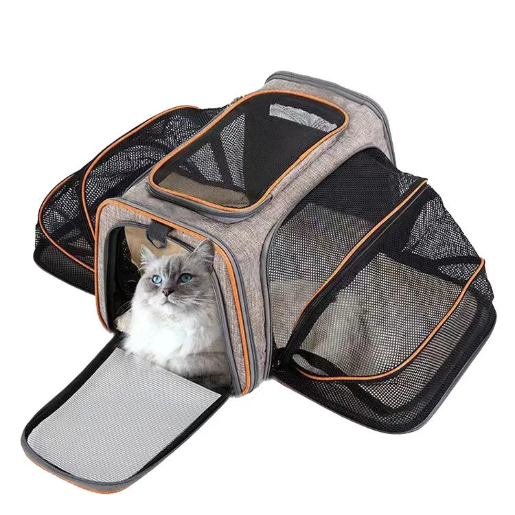 Expandable Mesh Carrier Bag