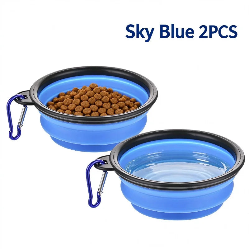 Collapsible Travel Food Bowl