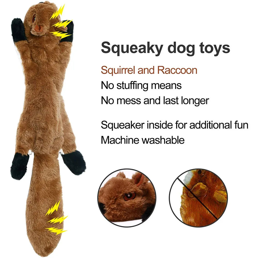 Stuffing-Free Crinkle Animal Toy