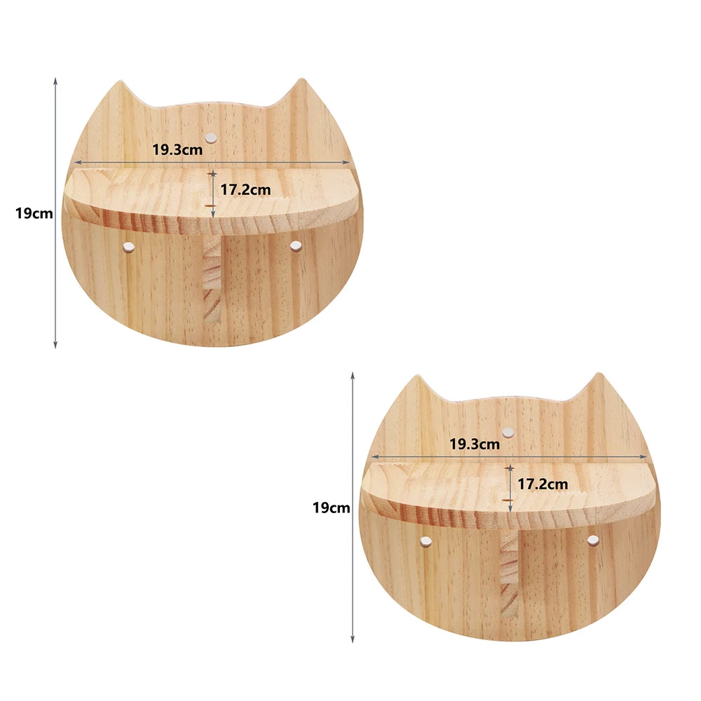 Wall-Mounted Cat Perch & Hammock