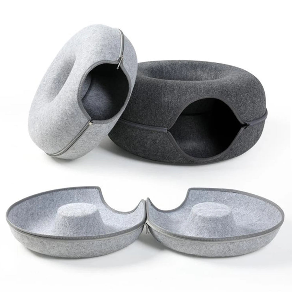 2-in-1 Felt Donut Cave