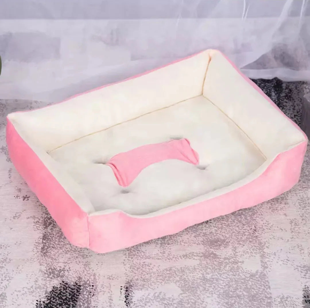 Breathable Cotton Kennel Bed