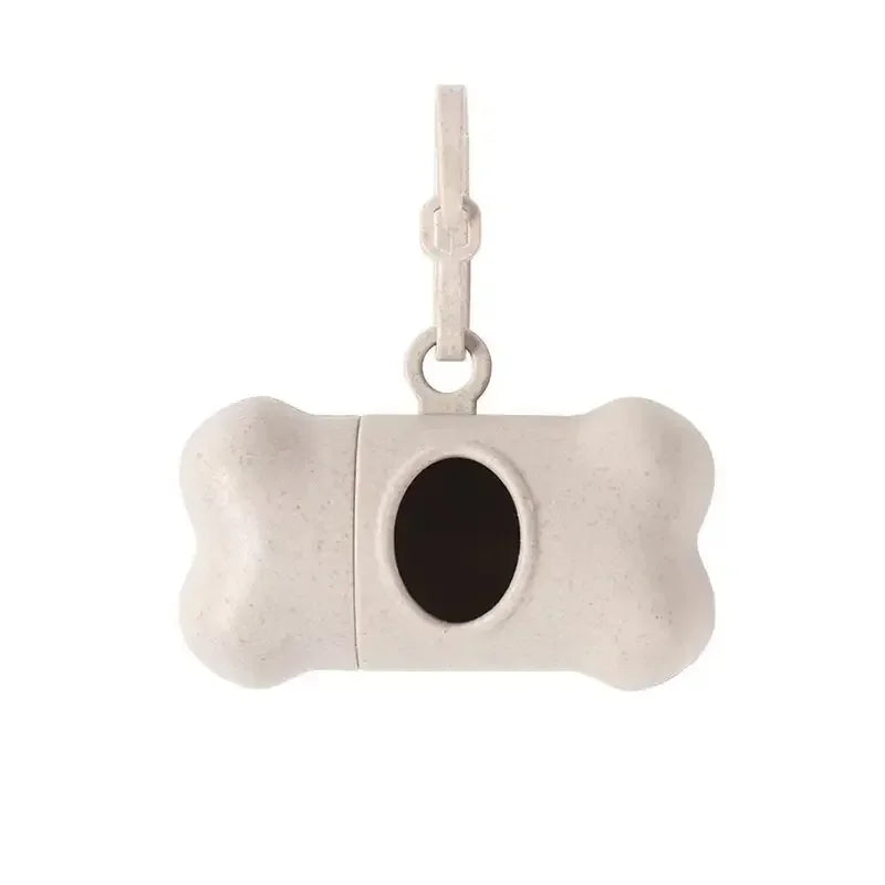Bone Poo Bag Dispenser with Rolls