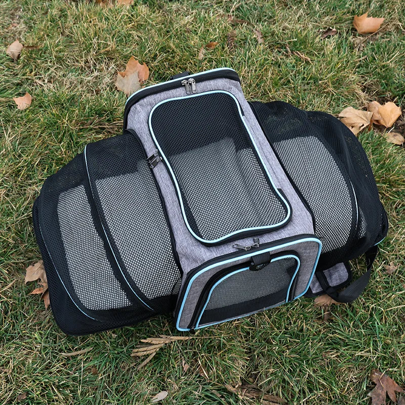 Expandable Mesh Carrier Bag