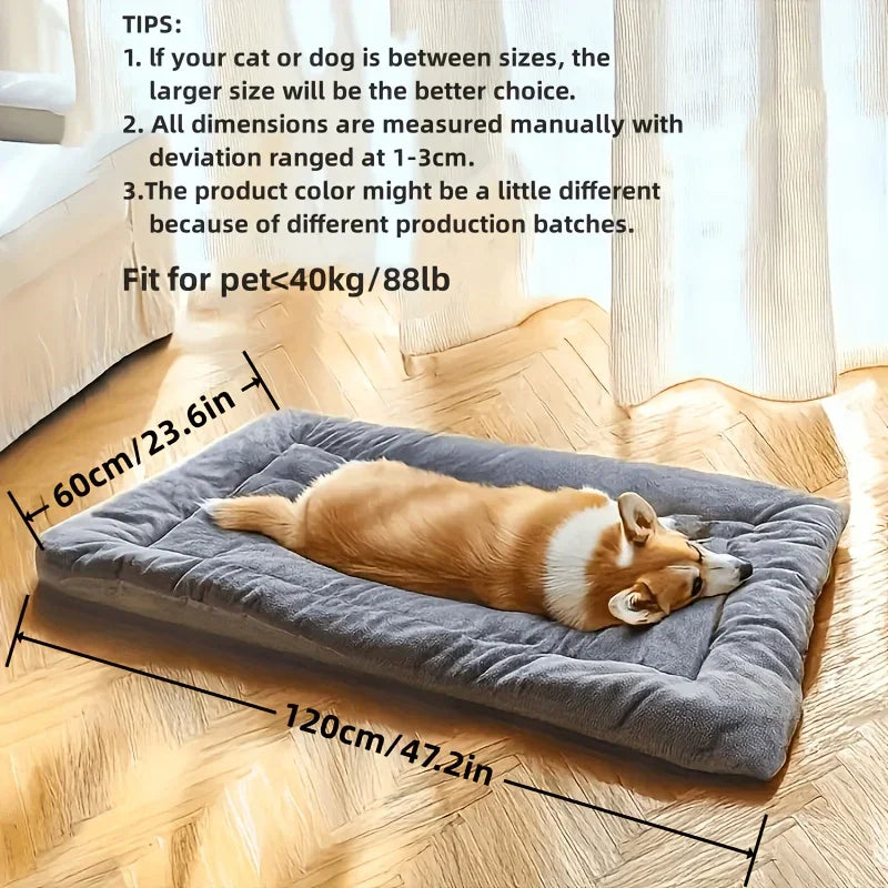 Extra-Large Plush Pet Mat
