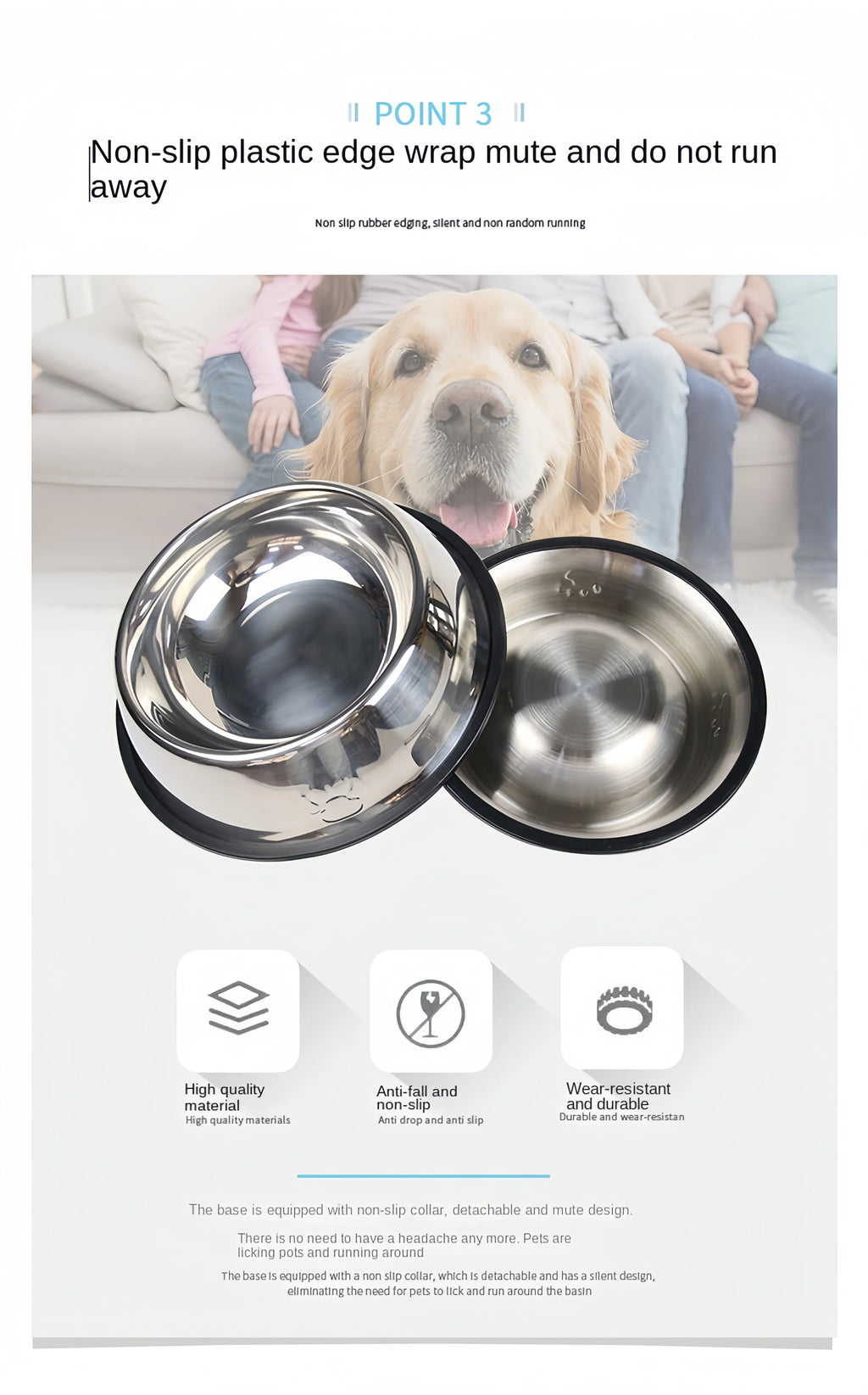 Classic Stainless Steel Bowl (6 Sizes)