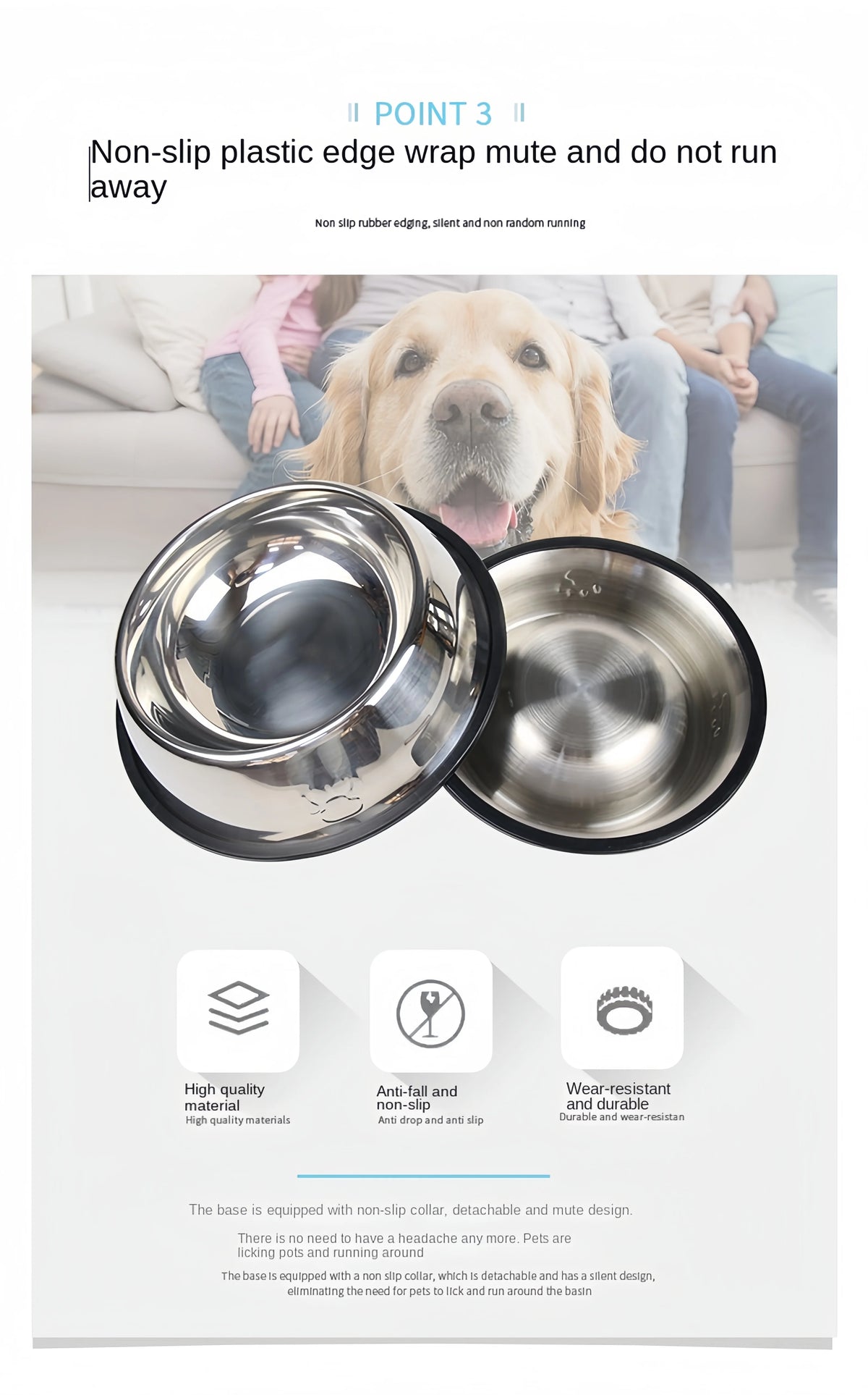 Classic Stainless Steel Bowl (6 Sizes)