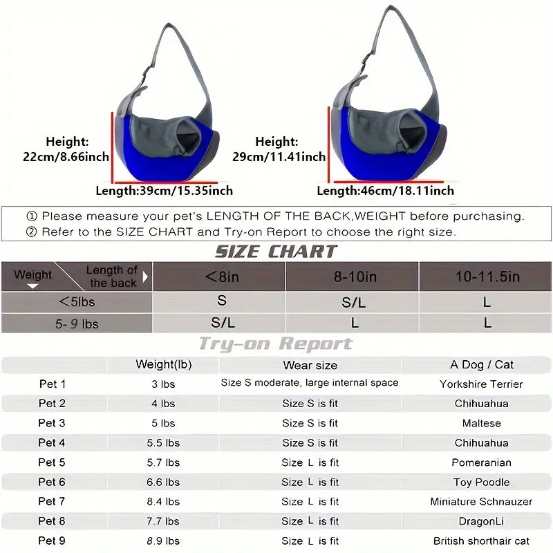 Breathable Mesh Sling Carrier