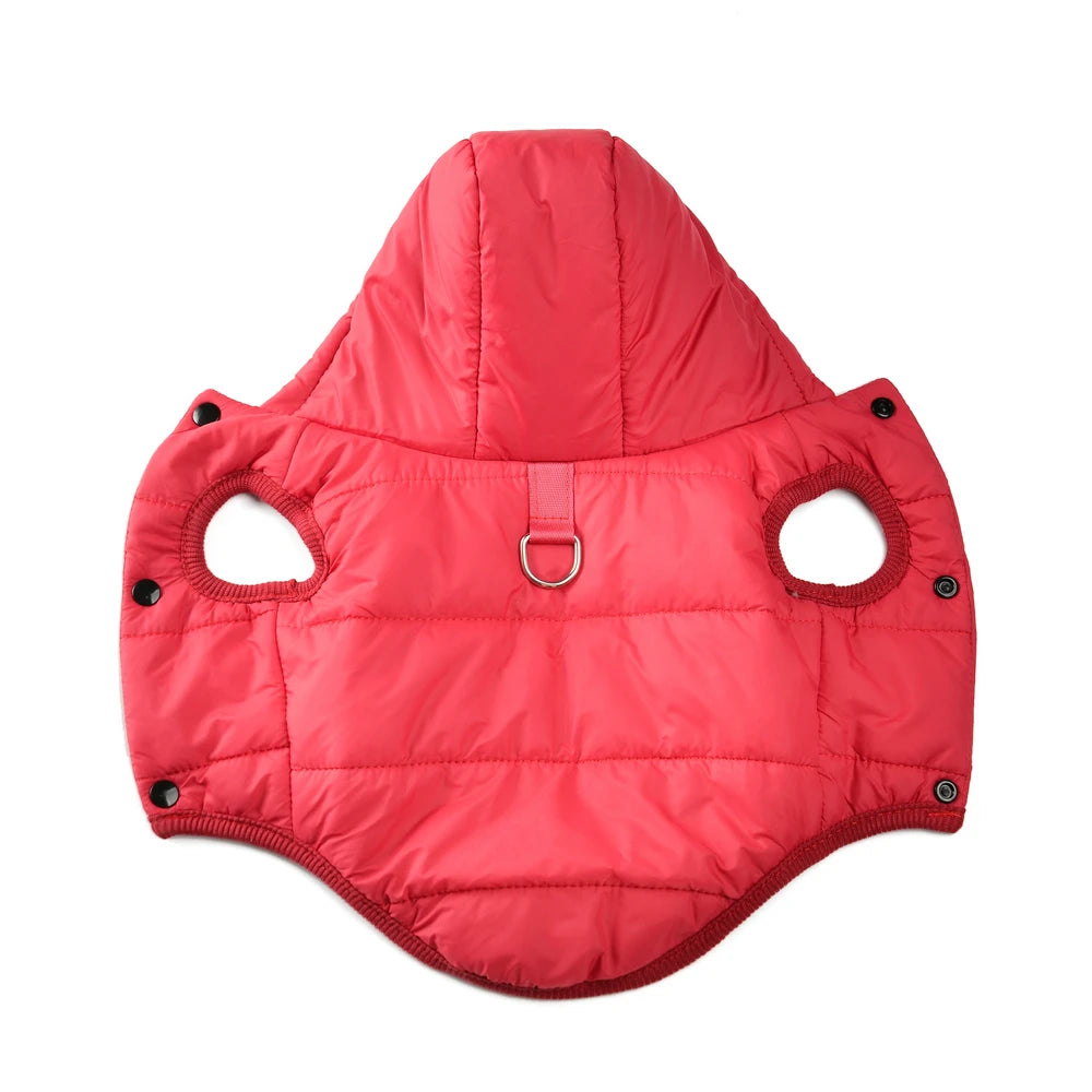 Fleece-Lined Parka with D-Ring