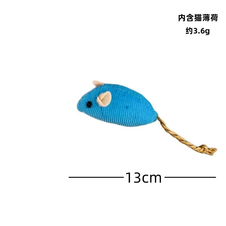 Rattle Mice with Catnip