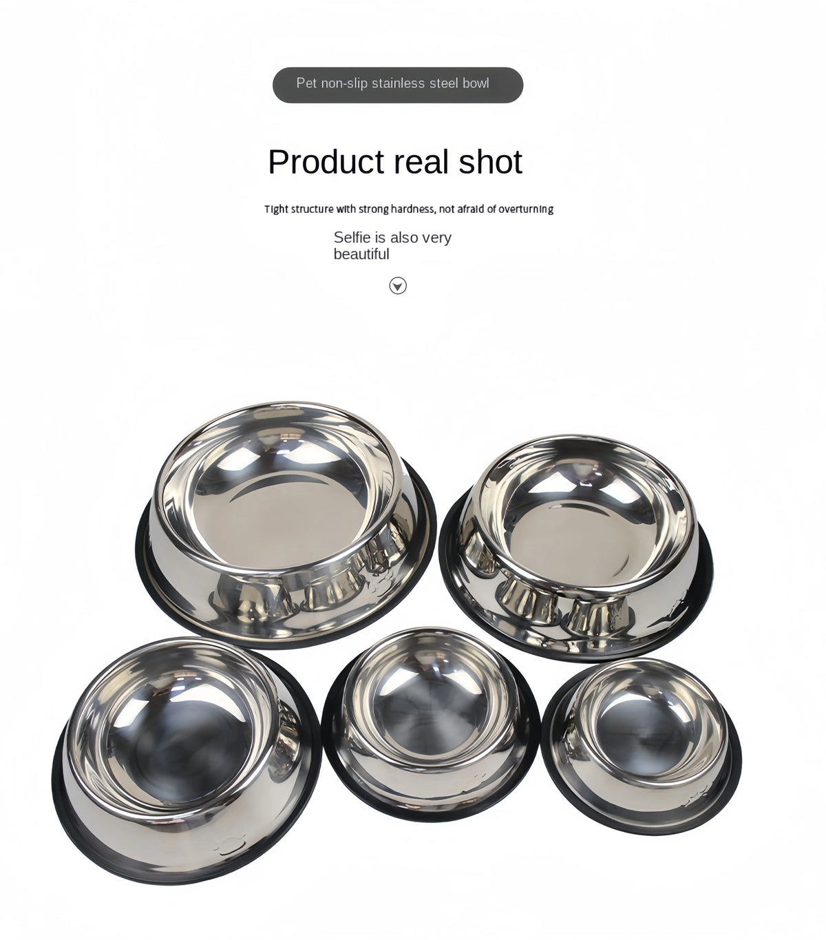 Classic Stainless Steel Bowl (6 Sizes)