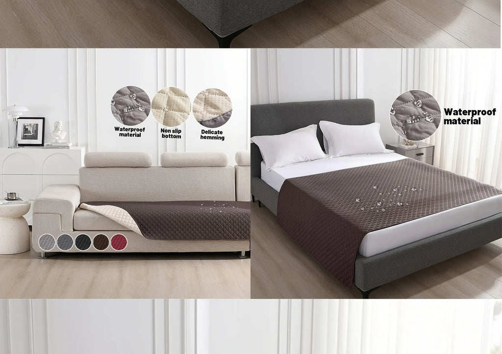 Non-Slip Sofa & Bed Protector