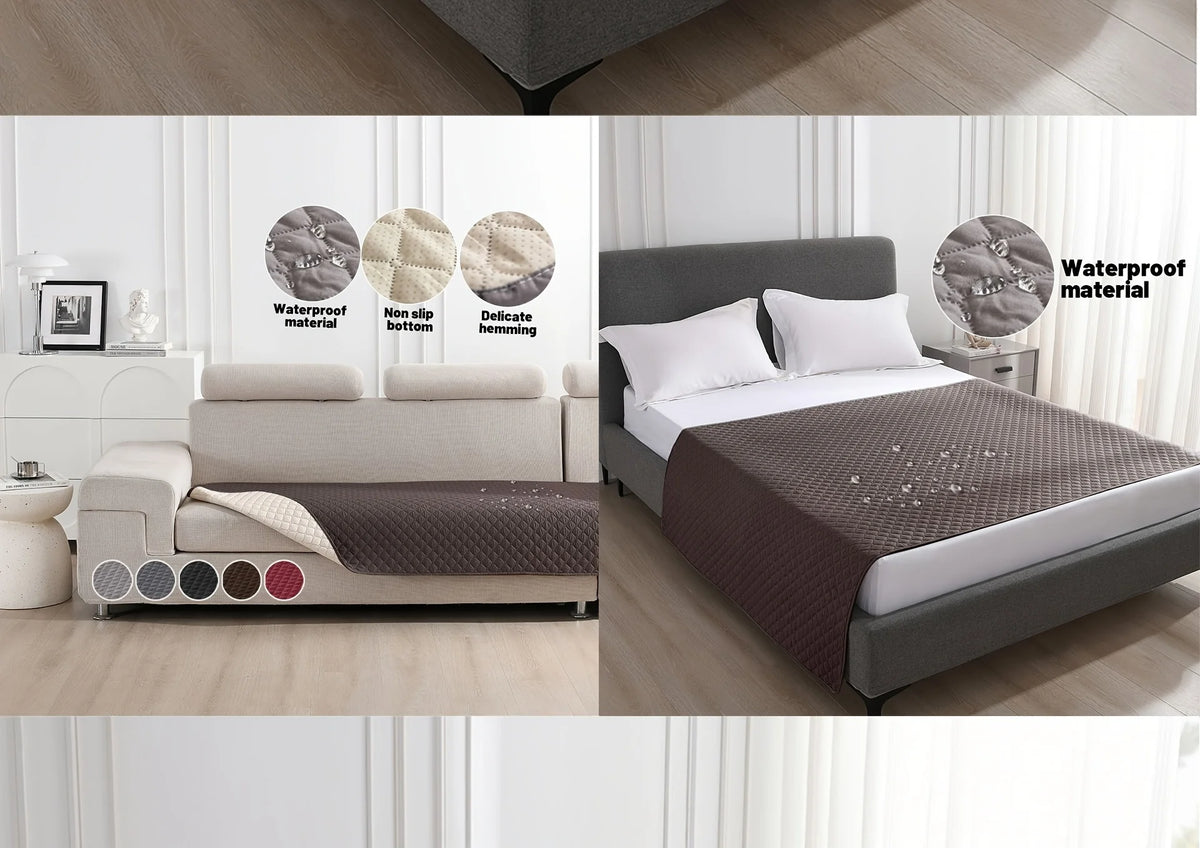 Non-Slip Sofa & Bed Protector