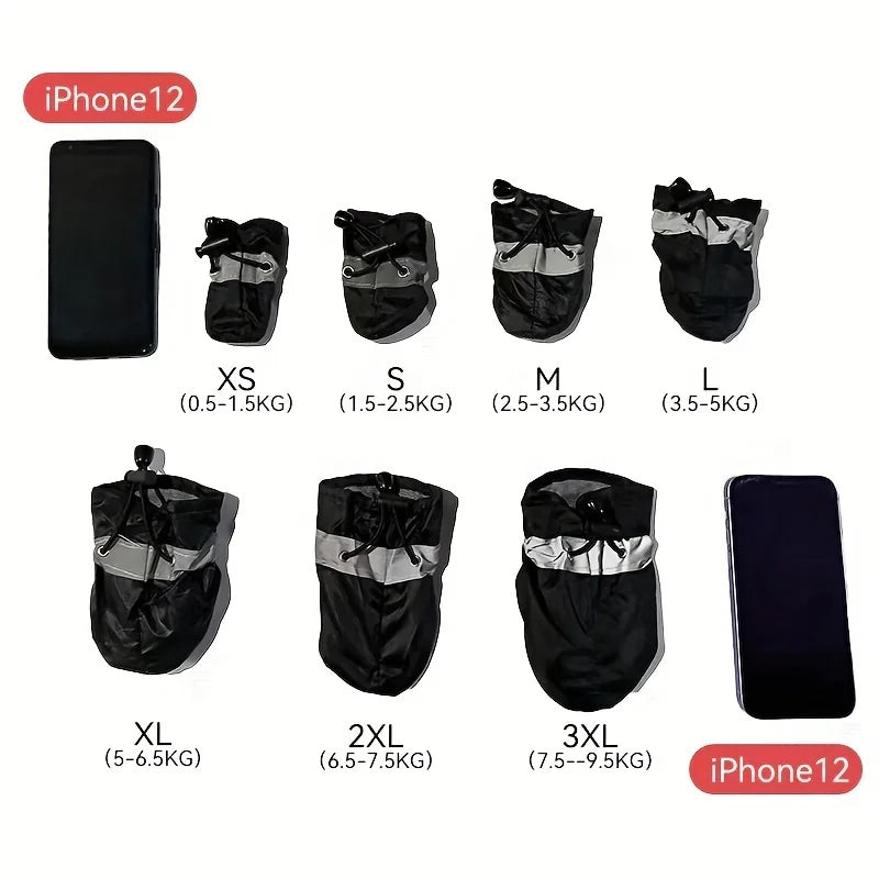 Water-Resistant Paw Boots (Set of 4)
