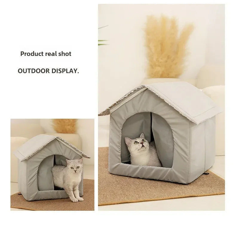 Winter Outdoor Cat House